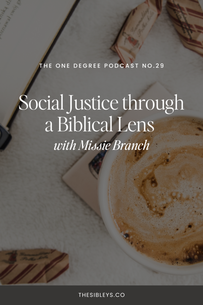 social justice through a biblical lens